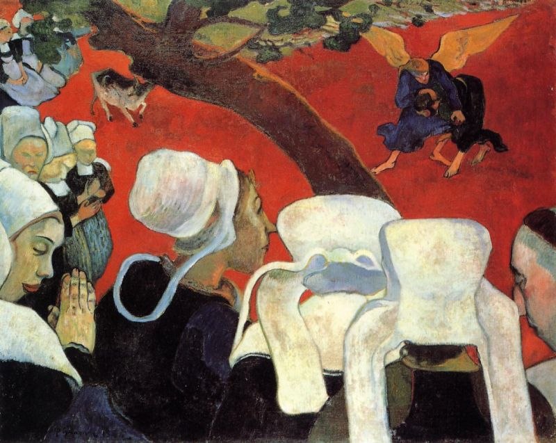 Paul Gauguin The Vision After the Sermon